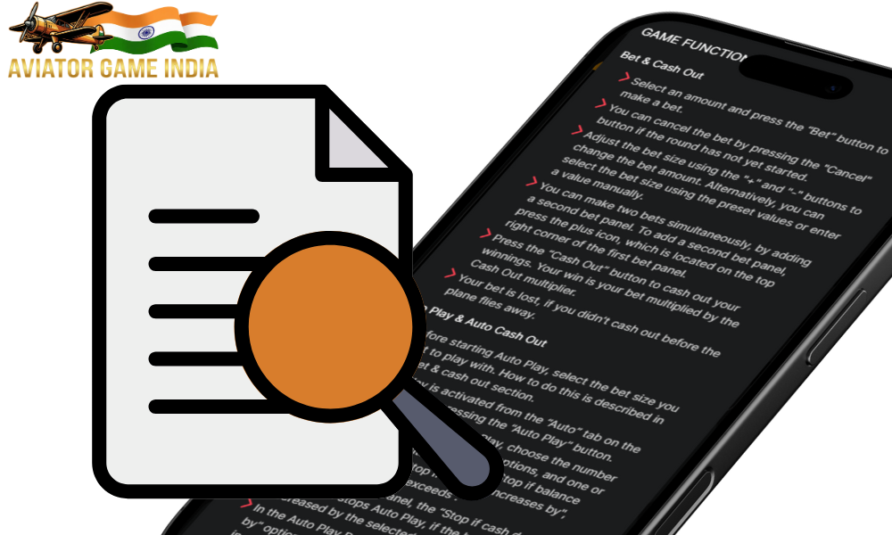 Before starting the game, familiarize yourself with the rules of Aviator